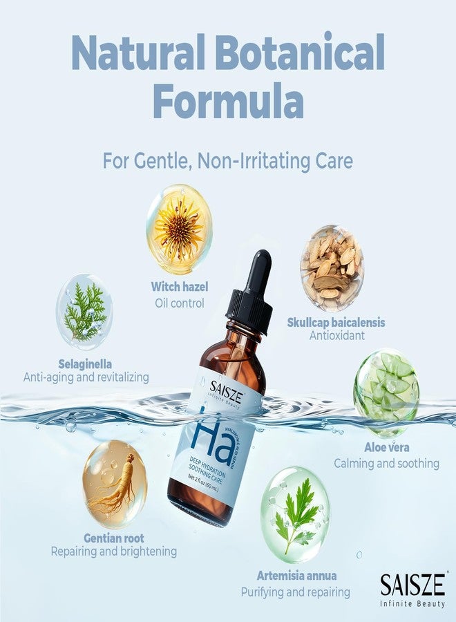 SAISZE Hyaluronic Acid Serum, Valentines Day Gifts for Her, Teen Girl Gifts Trendy Stuff, Anti Aging Skin Care Facial Serums, Hydrating, Moisturizing and Plumping, Face Moisturizer for Dry Skin, 60ml - Image 4